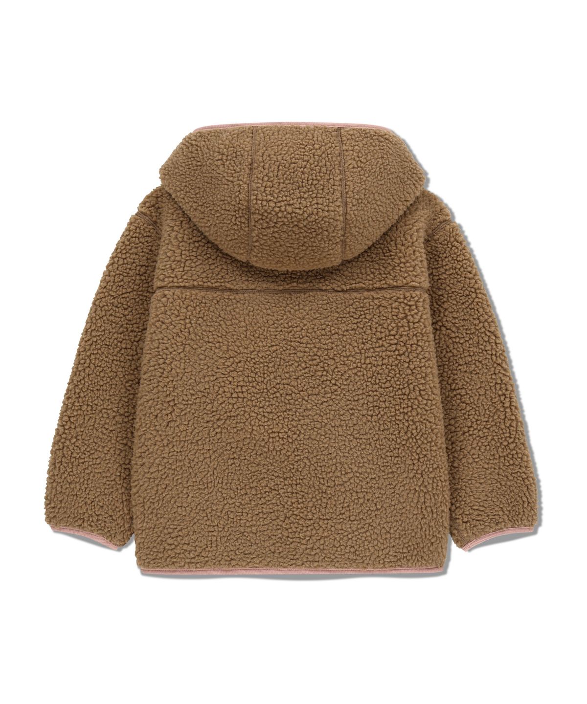 마리떼 키즈(MARITHÉ KIDS) KIDS CLASSIC LOGO FLEECE HOODIE ZIPUP camel