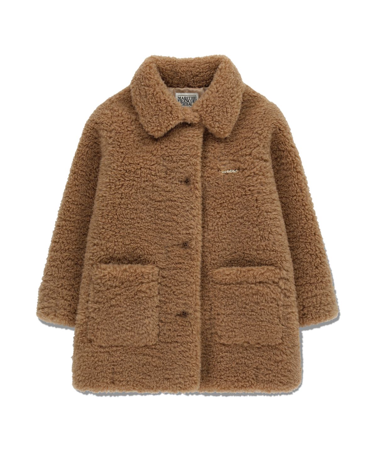 마리떼 키즈(MARITHÉ KIDS) KIDS W TEDDY BEAR COAT camel