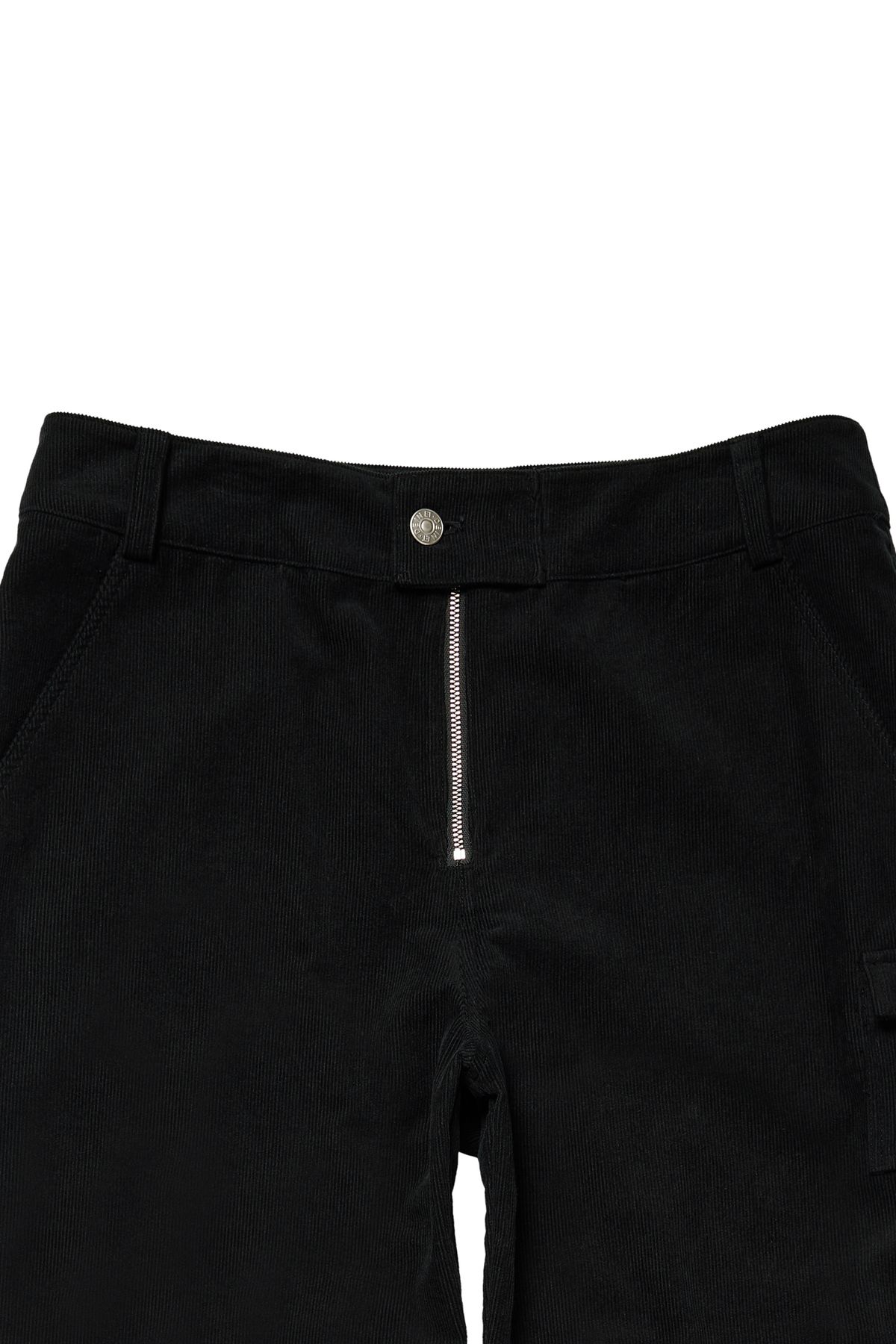 다이닛(DEINET) DEINET CORDUROY UTILITY CARGO PANTS IN BLACK