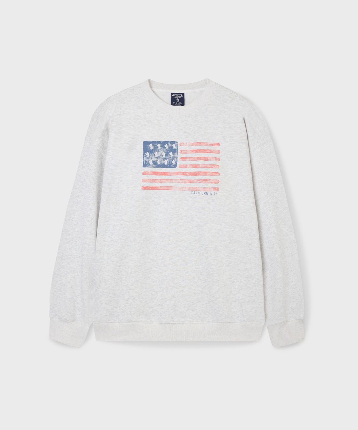 후아유(WHO.A.U) American Flag Sweatshirt / WHMWG2492U