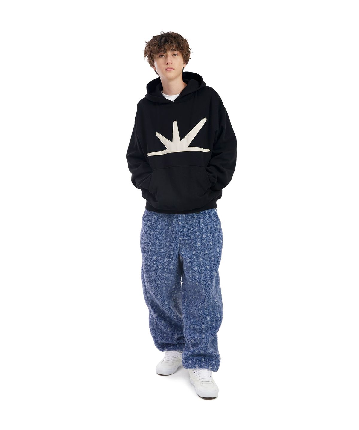 썬러브투어(SUNLOVETOUR) Daybreak Brushed Hoodie Heather Blue