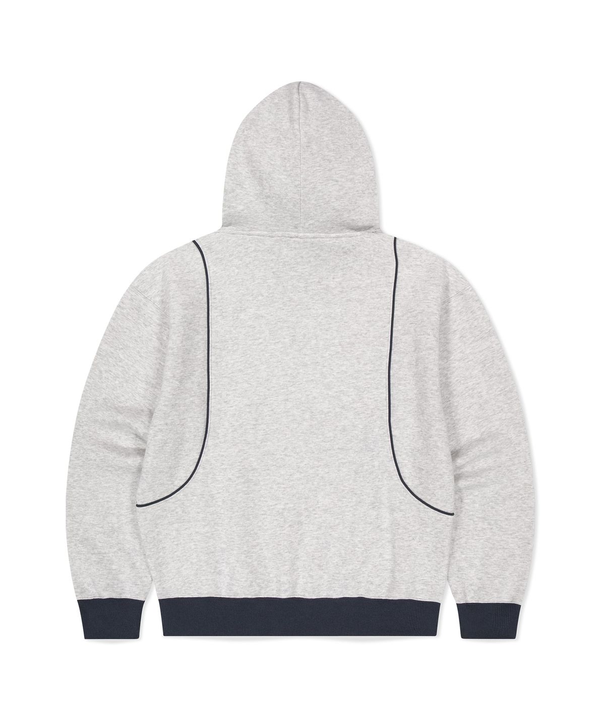 썬러브투어(SUNLOVETOUR) Crescent Brushed Hoodie Heather Grey