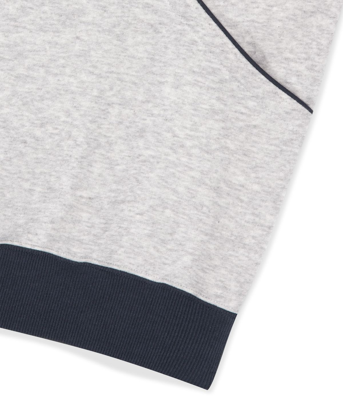 썬러브투어(SUNLOVETOUR) Crescent Brushed Hoodie Heather Grey