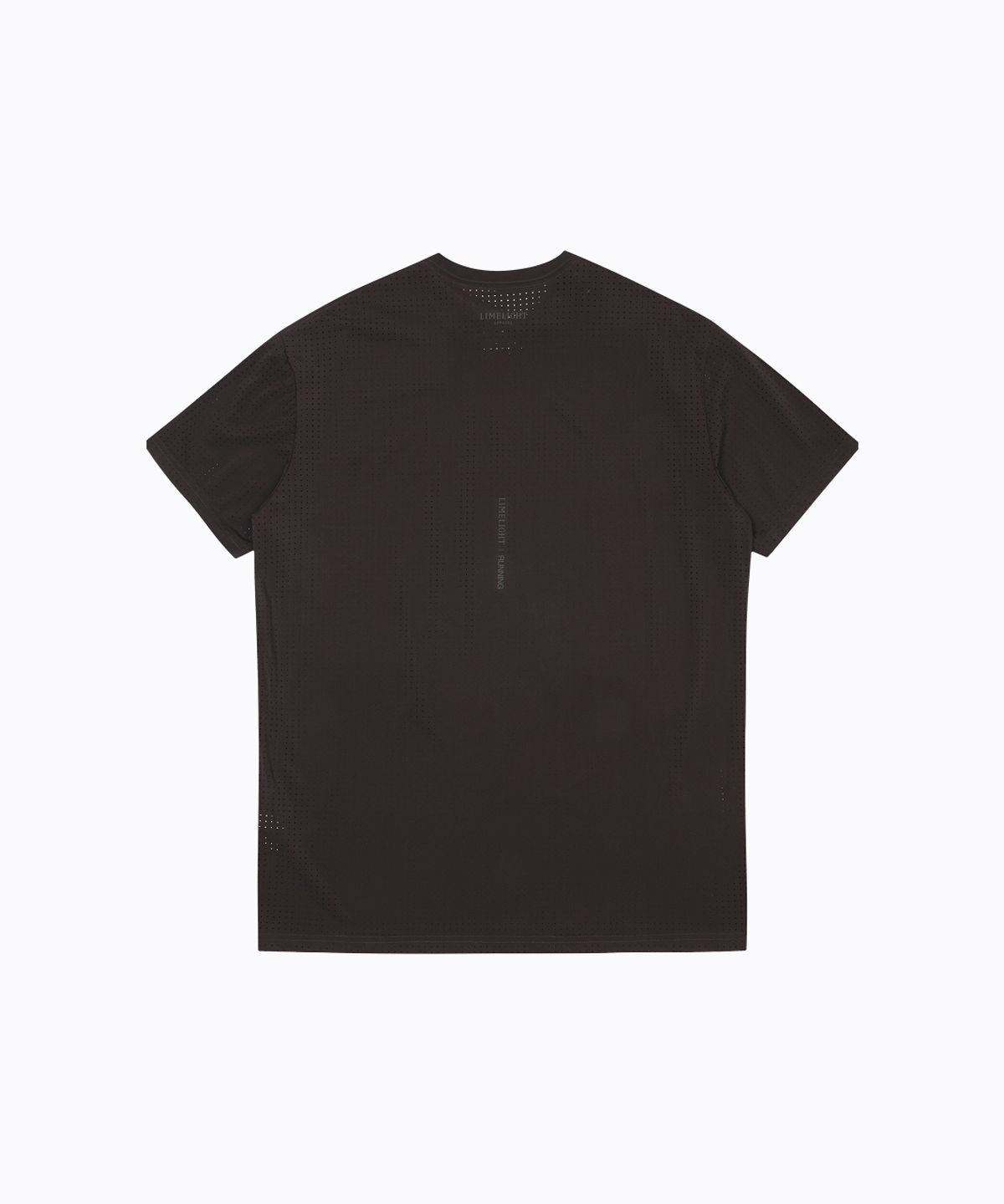 라임라잇 어패럴(LIMELIGHT APPAREL) 애슬릿 로고 러닝 티셔츠 (브라운/그레이)