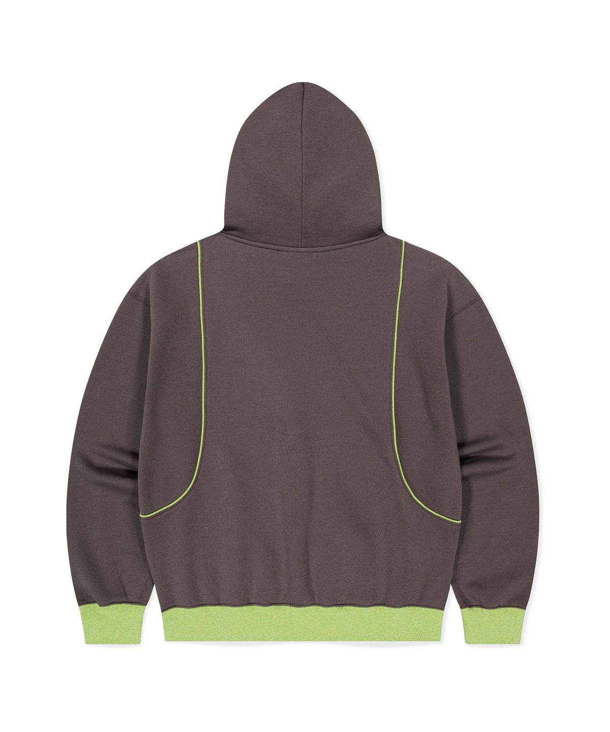 썬러브투어(SUNLOVETOUR) Crescent Brushed Hoodie Charcoal