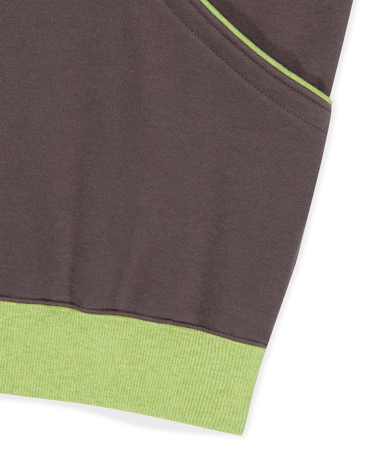 썬러브투어(SUNLOVETOUR) Crescent Brushed Hoodie Charcoal