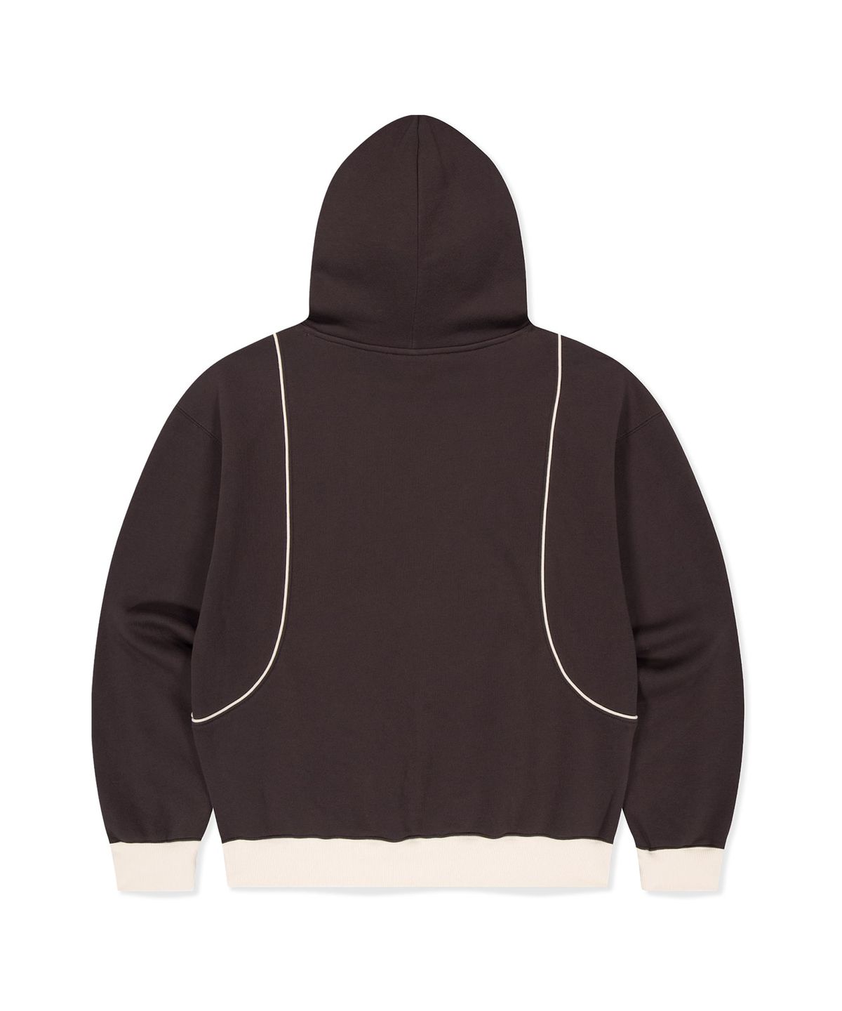 썬러브투어(SUNLOVETOUR) Crescent Brushed Hoodie Brown