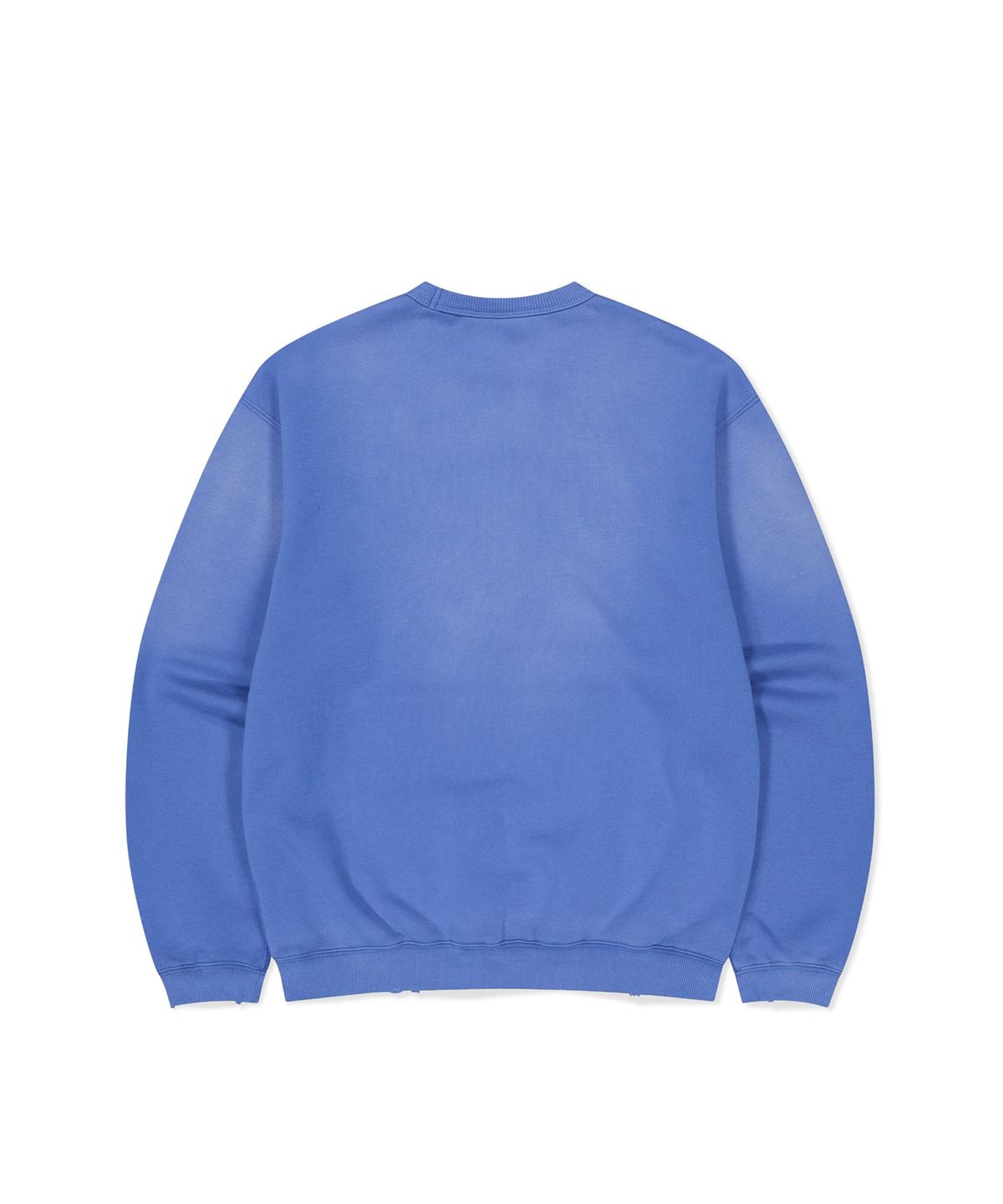 썬러브투어(SUNLOVETOUR) Faded Patch Pocket Crew Blue