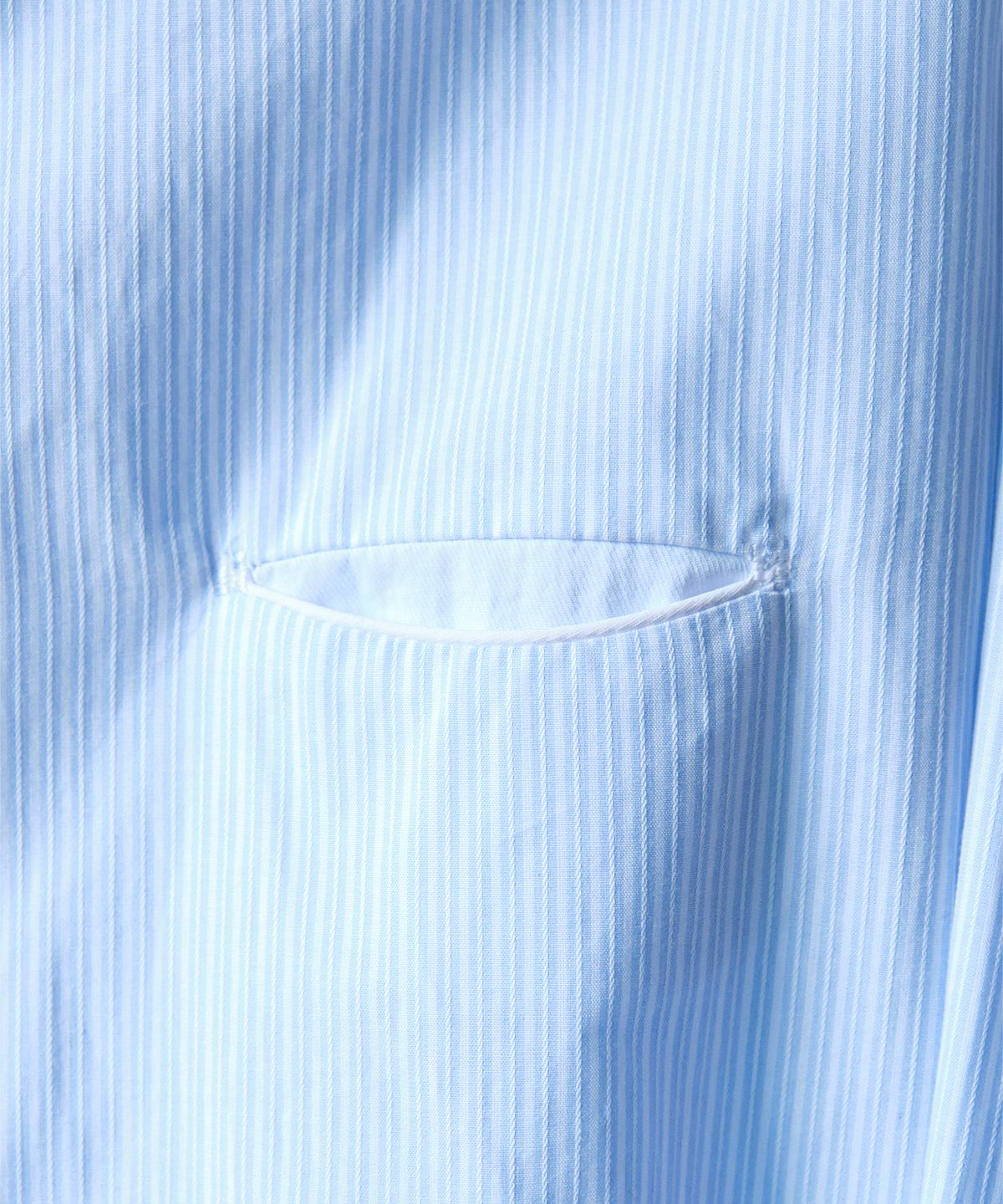 토프(TOFF) Stripe wire shirts (Sky blue)
