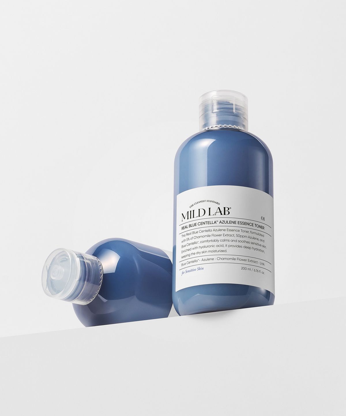 마일드랩(MILDLAB) 리얼블루센텔라 아줄렌 에센스 토너 200ml