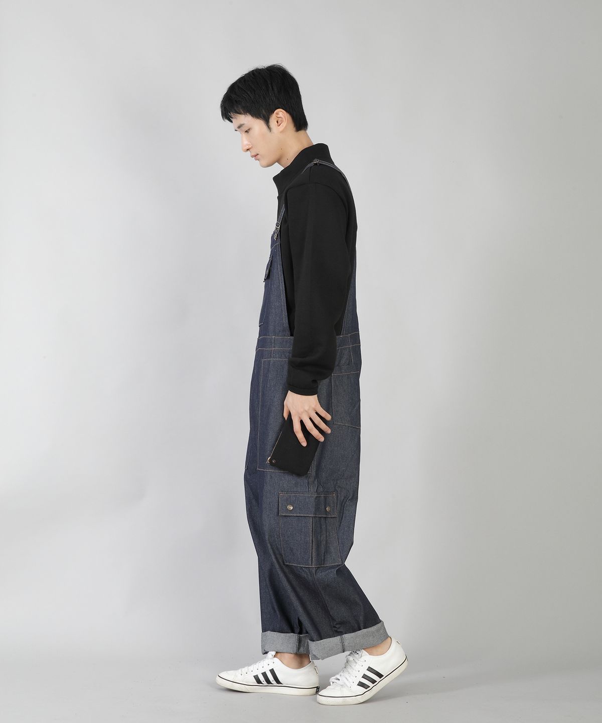 세인트크루(SAINTCREW) 체인지퍼 폰 파우치 CSP-153 블랙