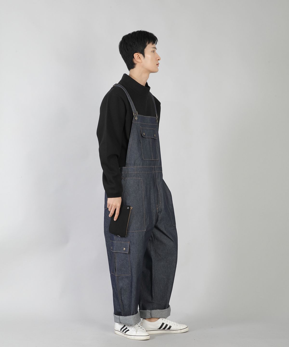 세인트크루(SAINTCREW) 체인지퍼 폰 파우치 CSP-153 블랙