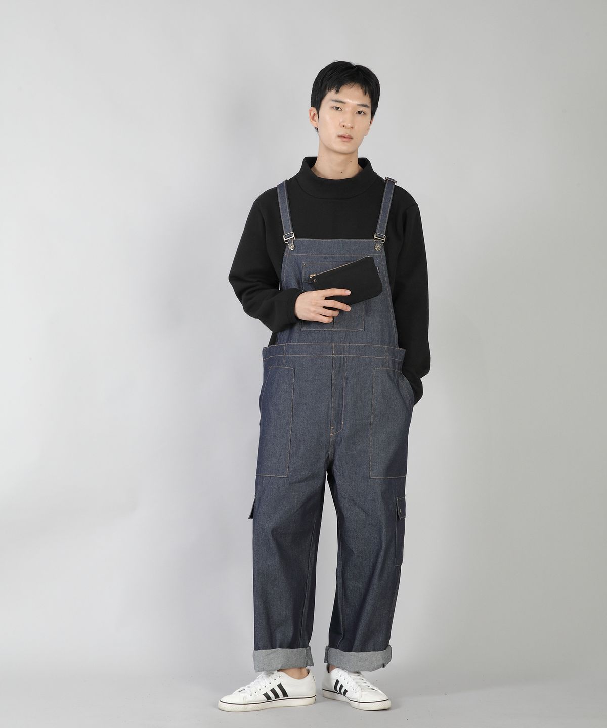 세인트크루(SAINTCREW) 체인지퍼 폰 파우치 CSP-153 블랙
