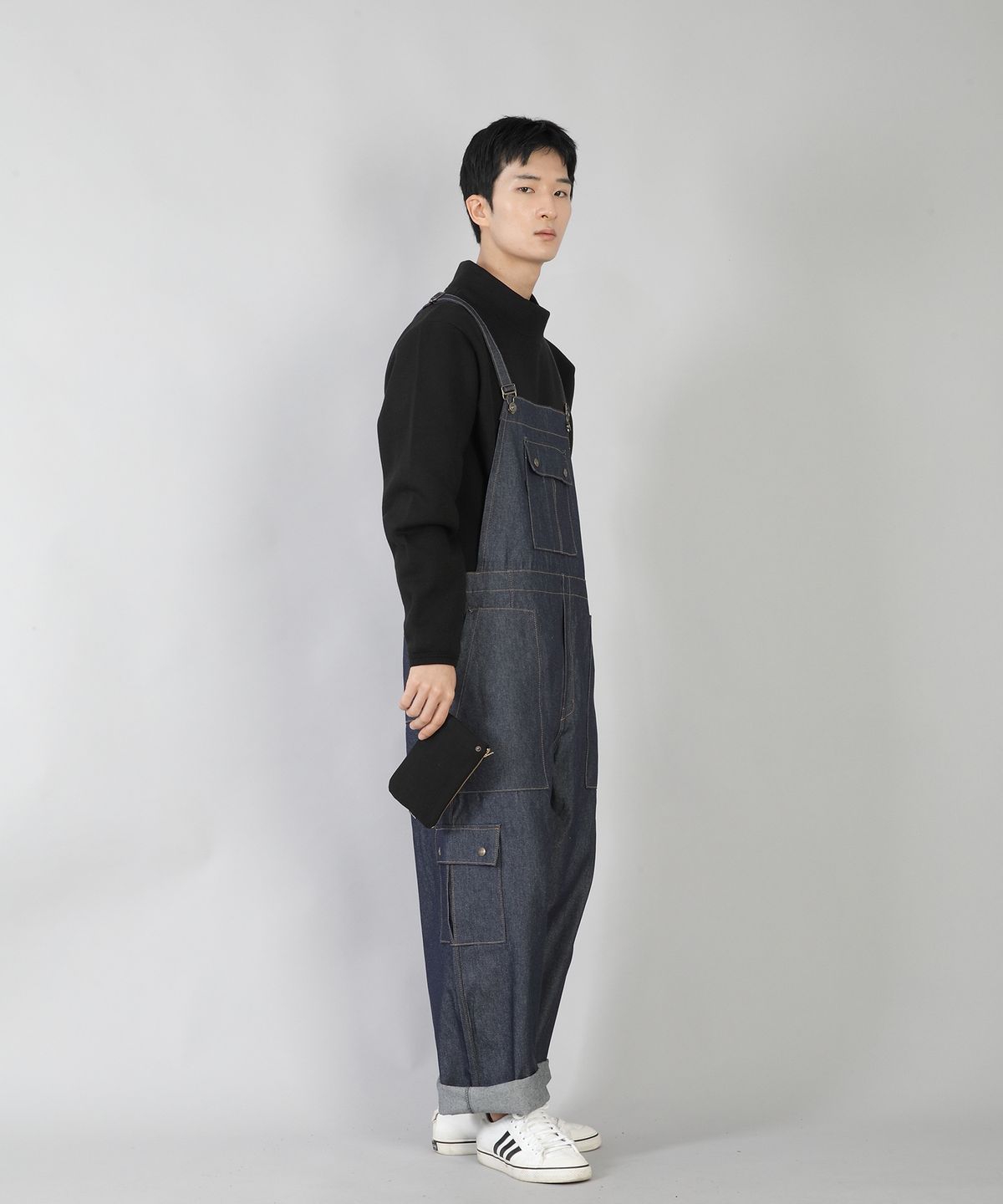 세인트크루(SAINTCREW) 체인지퍼 폰 파우치 CSP-153 블랙