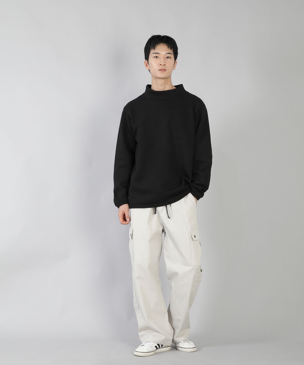세인트크루(SAINTCREW) 더블카고 스트링 조거팬츠 DCJ-338 라이트실버