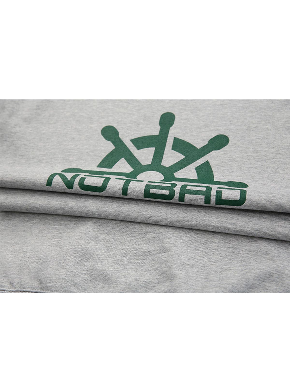 낫배드코리아(NOTBAD KOREA) 백나염 맨투맨 - Gray