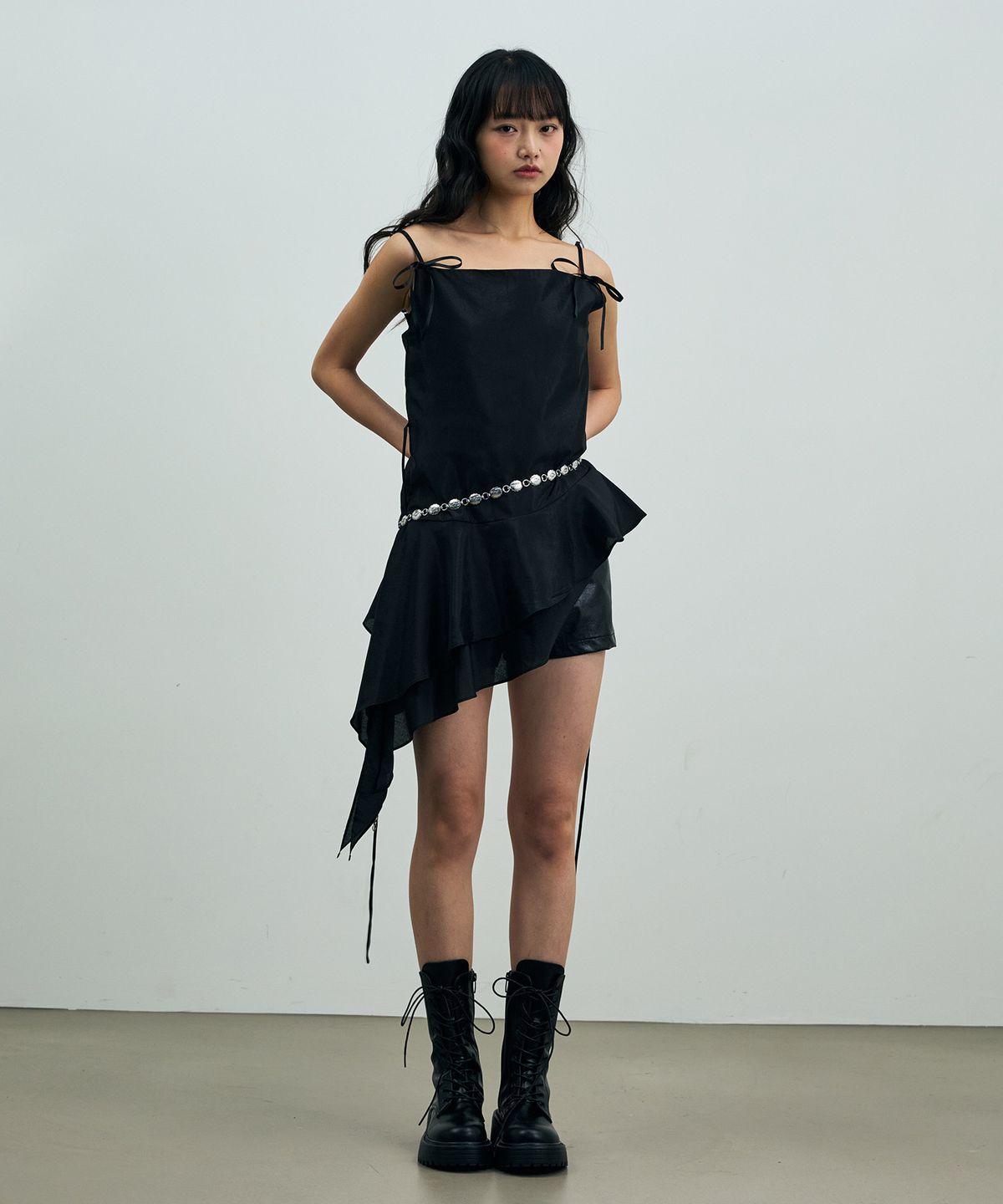 아리킴(ARIKIM) NYX MINI DRESS / BLACK