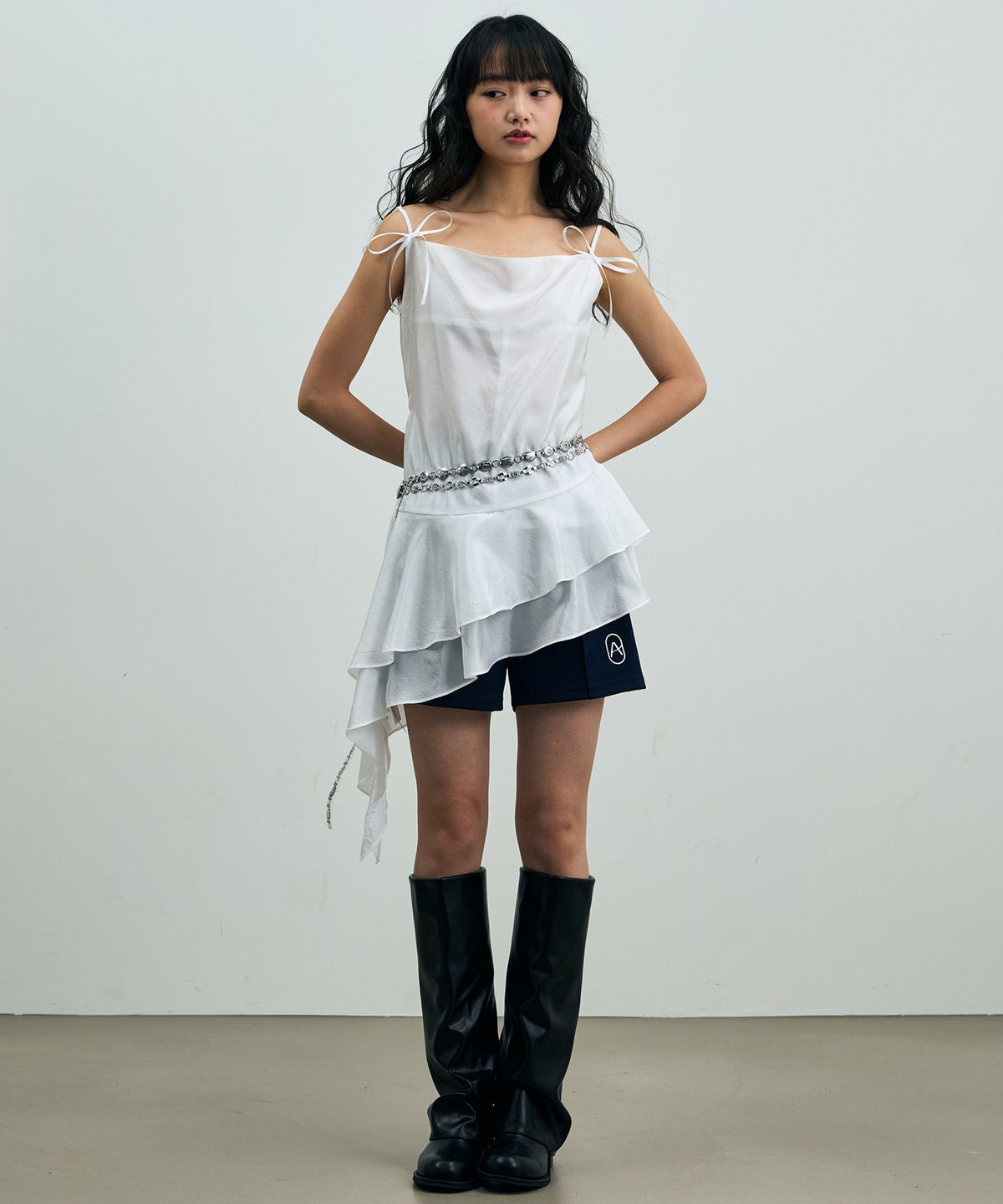 아리킴(ARIKIM) NYX MINI DRESS / WHITE