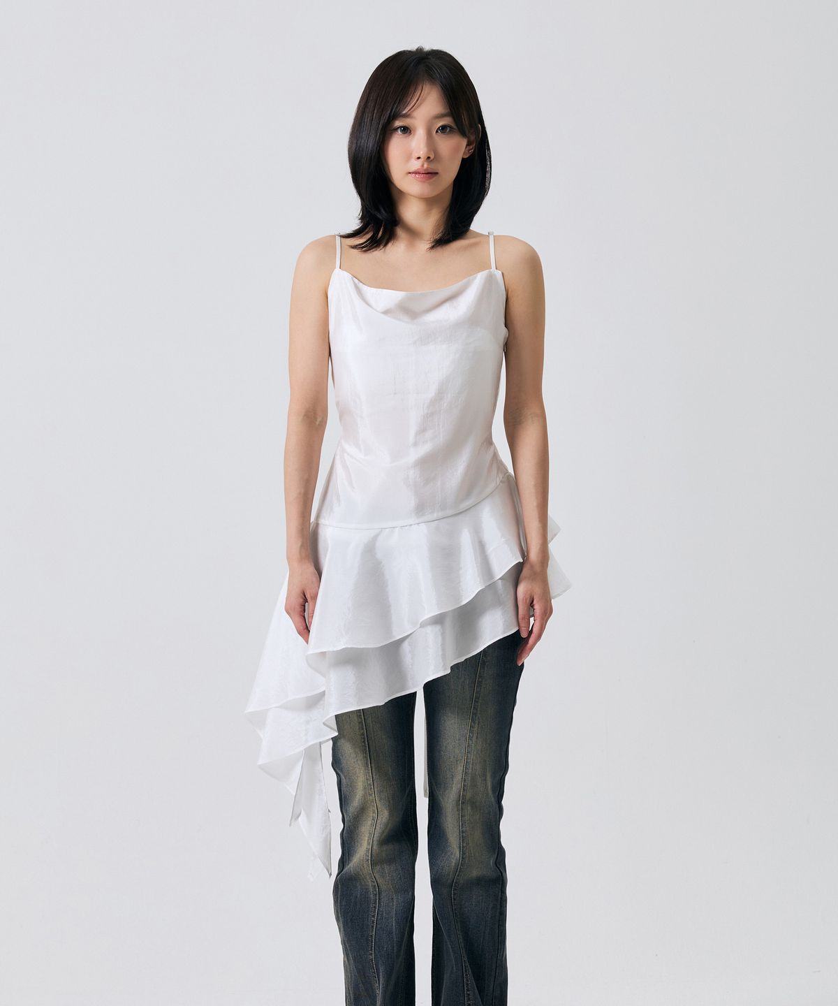 아리킴(ARIKIM) NYX MINI DRESS / WHITE