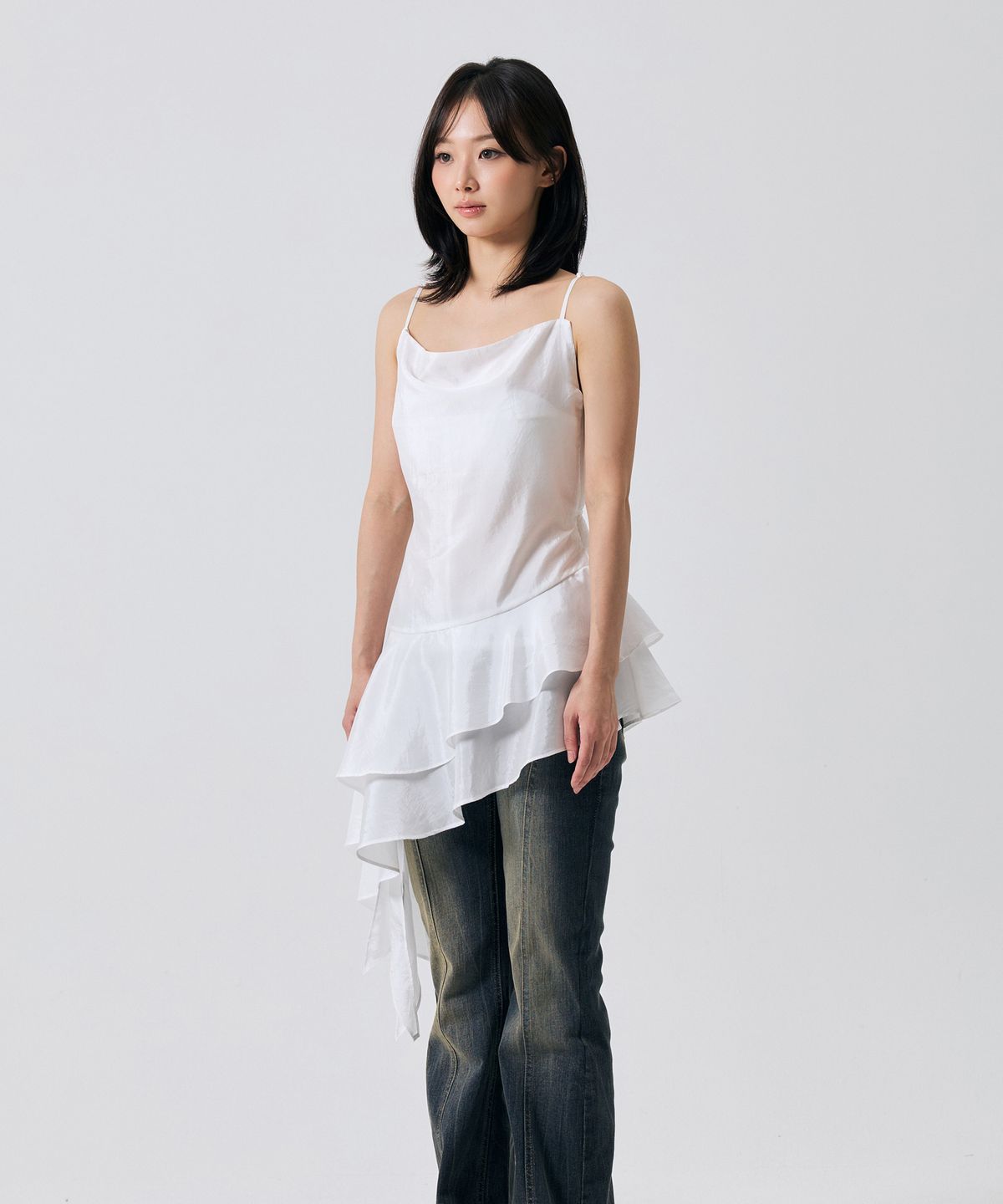 아리킴(ARIKIM) NYX MINI DRESS / WHITE