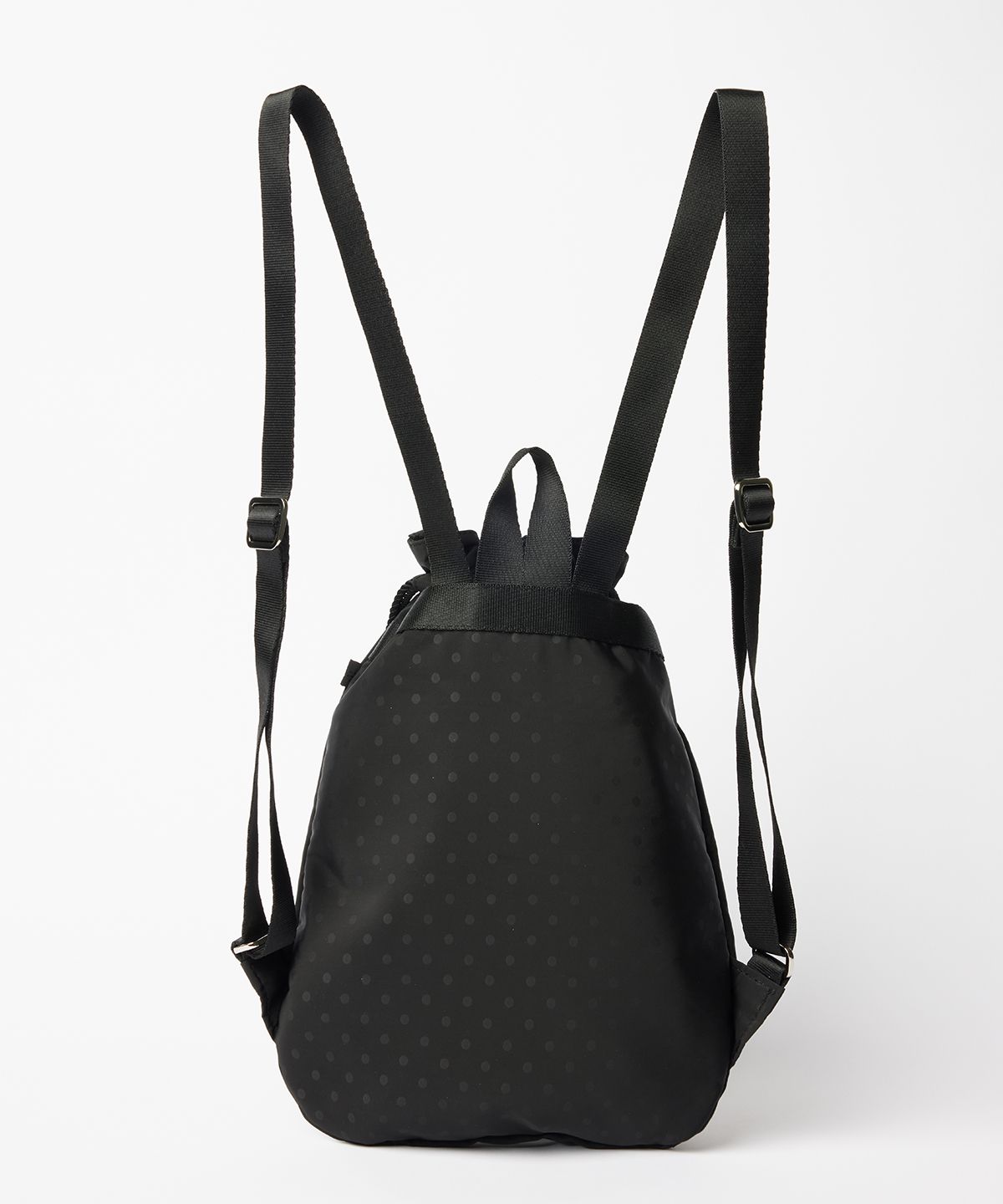 수뭄보눔(SUMUMBONUM) Dot string backpack [Black]