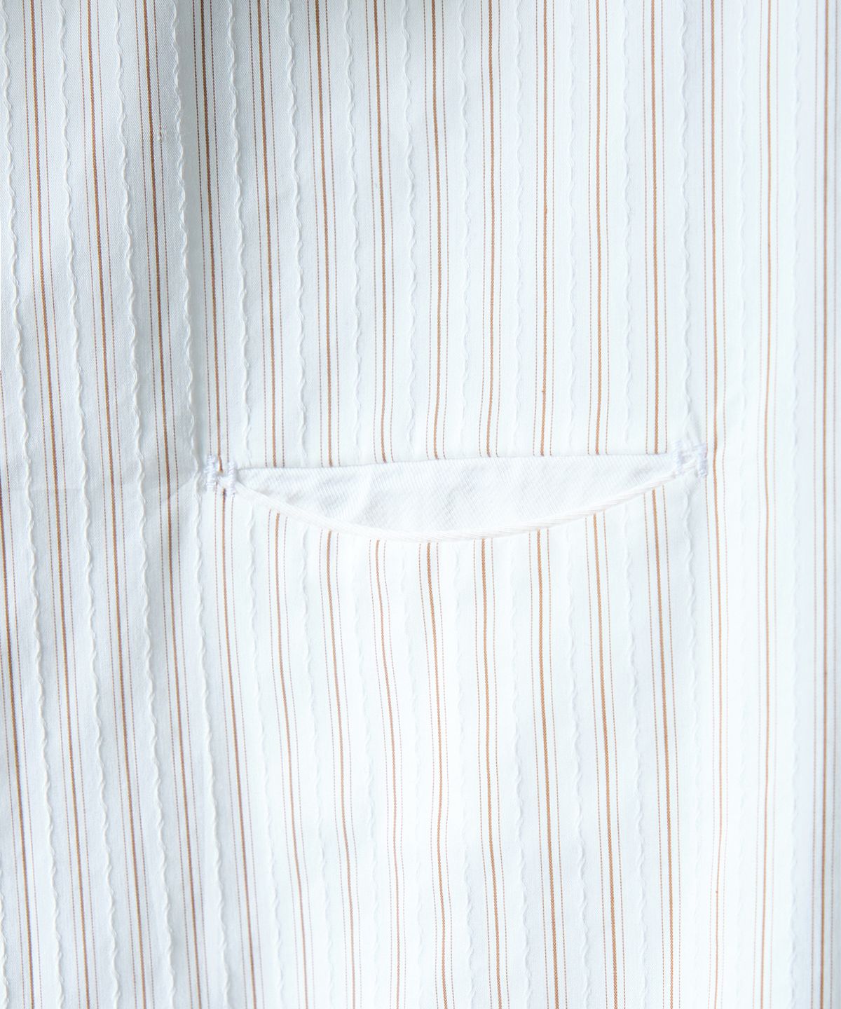 토프(TOFF) Stripe wire shirts (Ivory brown)