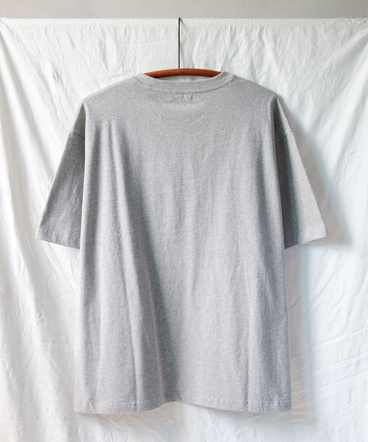 토프(TOFF) Cactus stamp t-shirt (Melange gray)