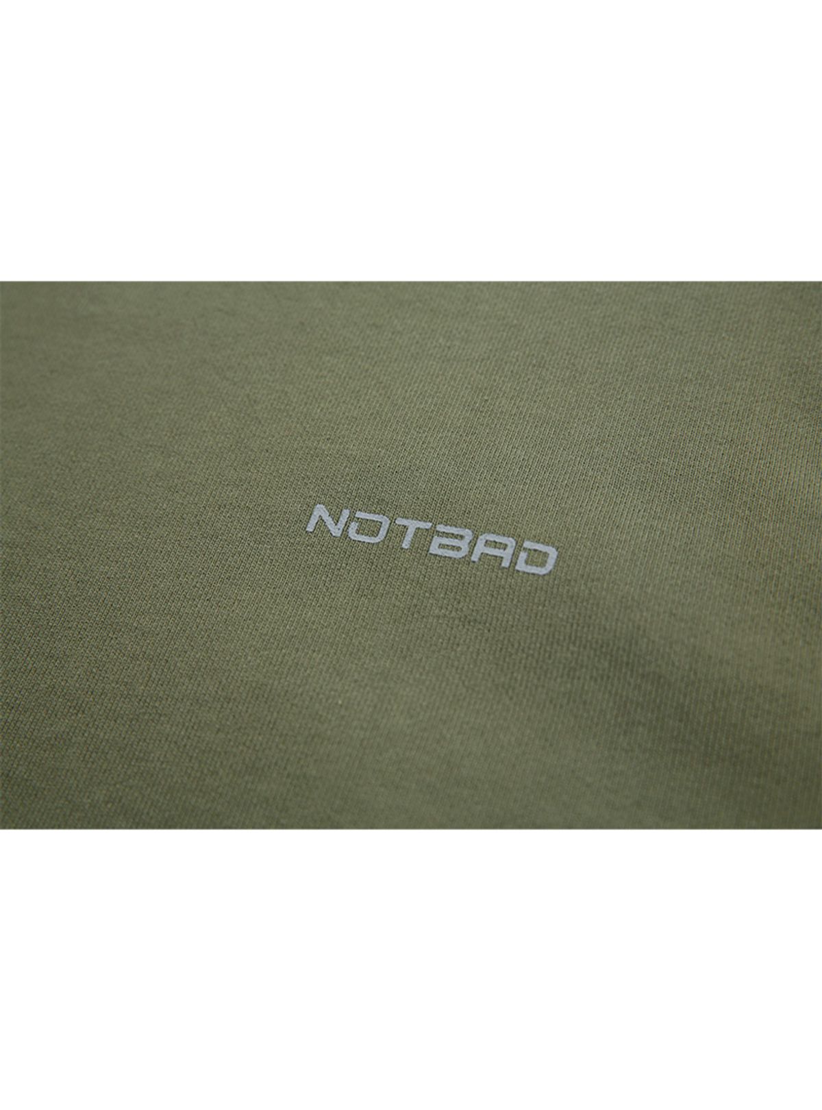 낫배드코리아(NOTBAD KOREA) 백나염 맨투맨 - Khaki