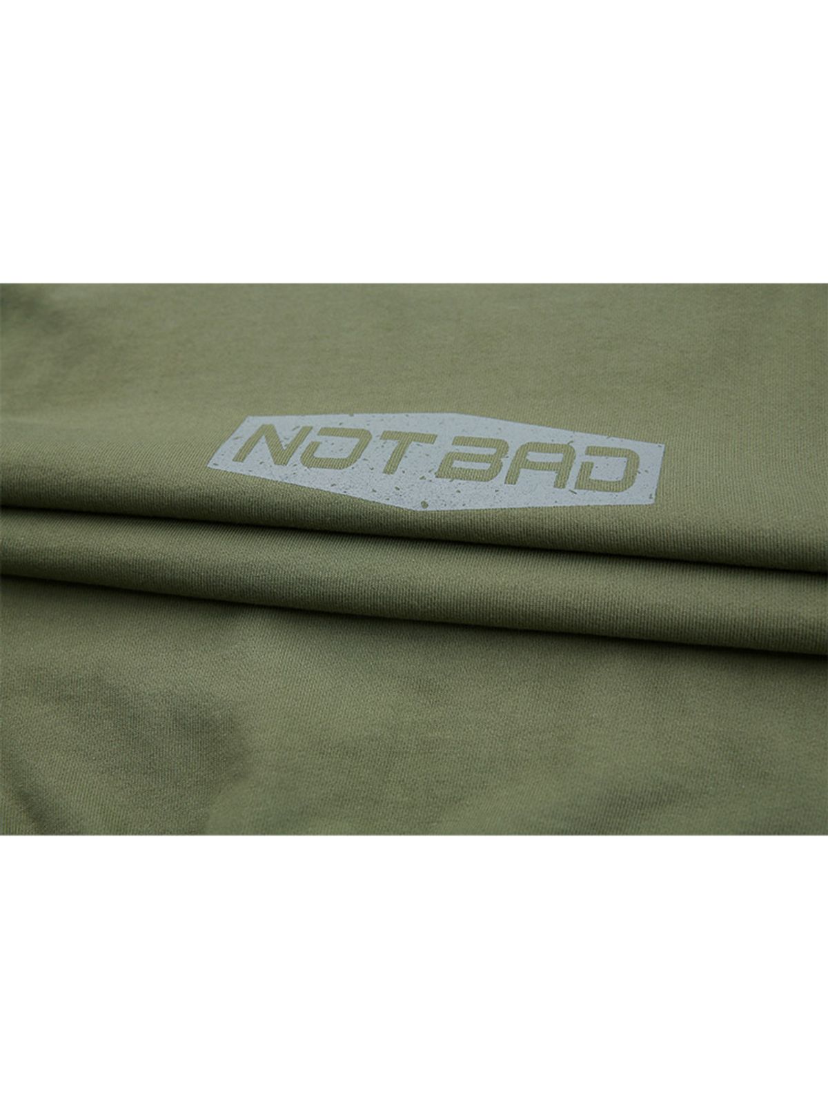 낫배드코리아(NOTBAD KOREA) 육각 네이밍 맨투맨 - Khaki