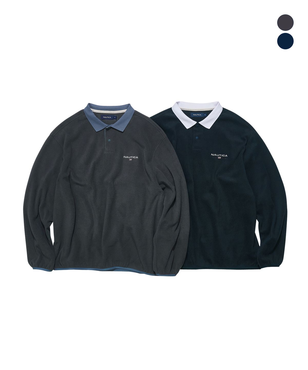 노티카(NAUTICA) 83플래그 폴라 카라 스웨트셔츠 NFL2095