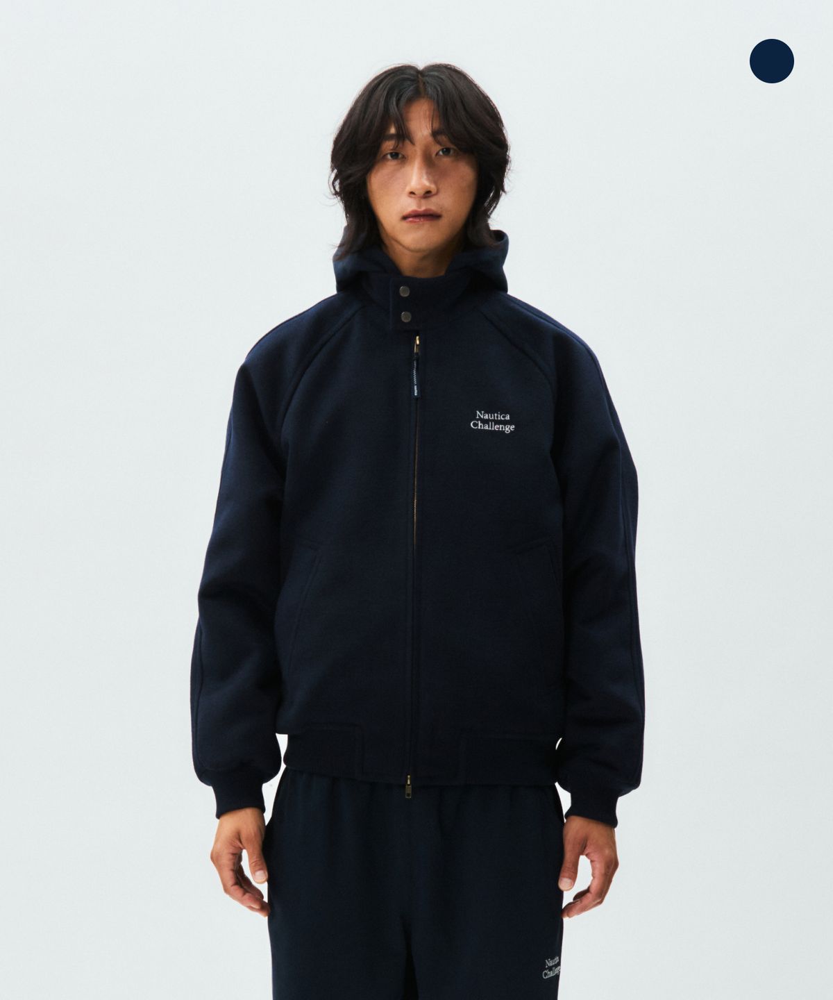 노티카(NAUTICA) 네이비 챌린지 해링턴 자켓 NJK0845