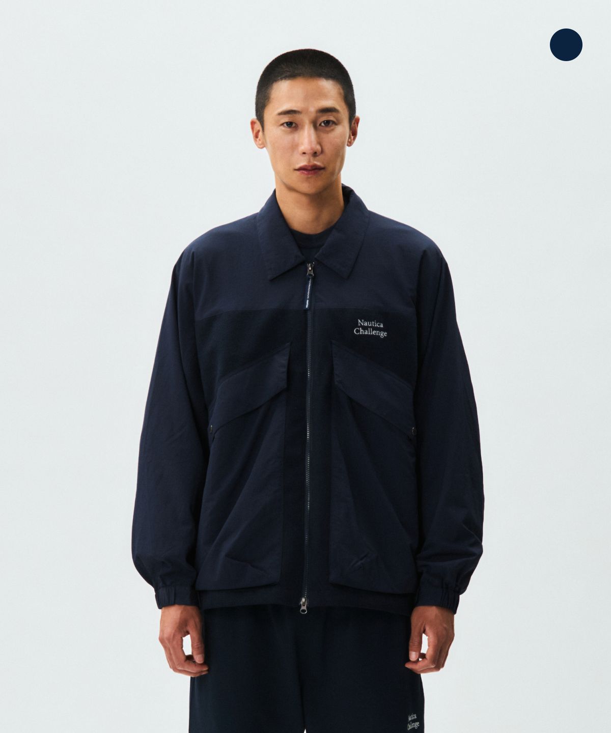 노티카(NAUTICA) 네이비 챌린지 유틸리티 자켓 NJK0855