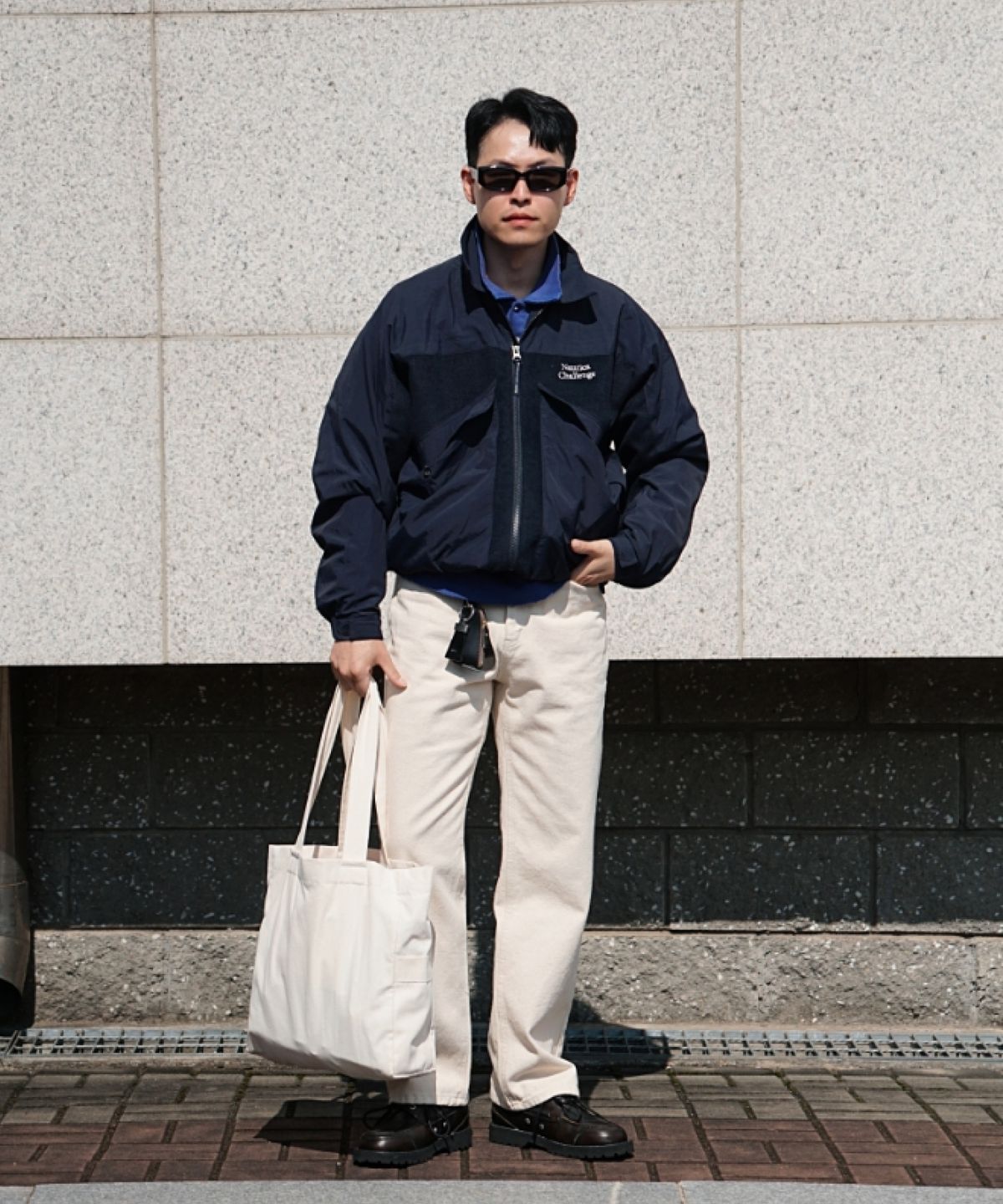 노티카(NAUTICA) 네이비 챌린지 유틸리티 자켓 NJK0855