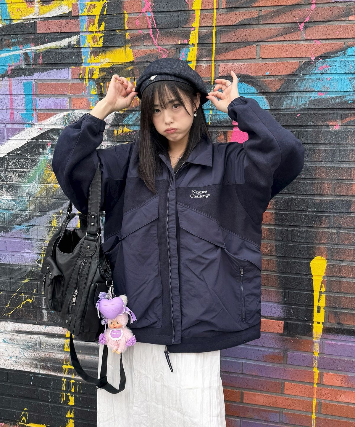노티카(NAUTICA) 네이비 챌린지 유틸리티 자켓 NJK0855