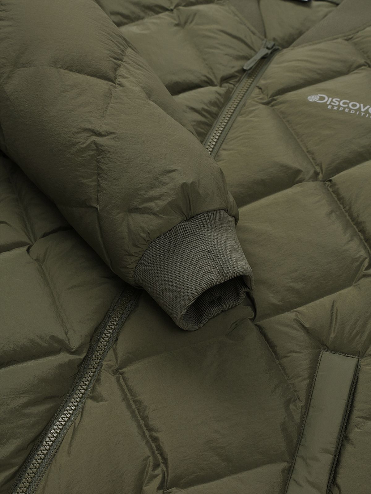 디스커버리 익스페디션(DISCOVERY EXPEDITION) 남성 디하스 튜브 다운 경량패딩 (L/KHAKI)