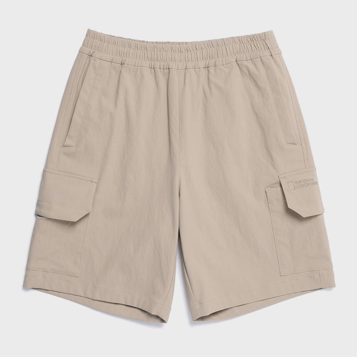내셔널지오그래픽(NATIONALGEOGRAPHIC) N253UHP010 카고포켓 우븐 5부 쇼츠 MOURNING BEIGE