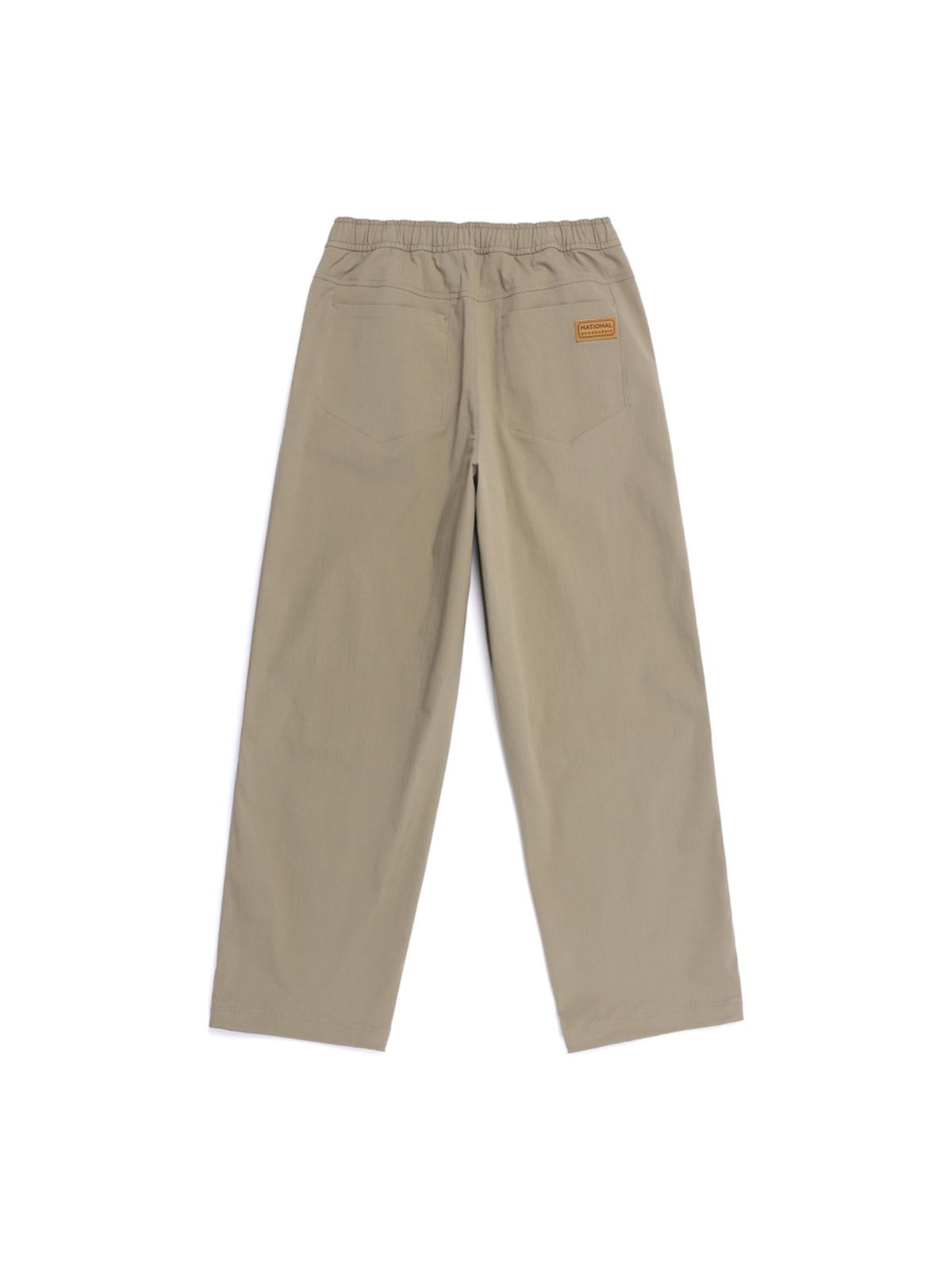 내셔널지오그래픽(NATIONALGEOGRAPHIC) N253UPT040 세미루즈 스트레이트 팬츠 OAK BEIGE