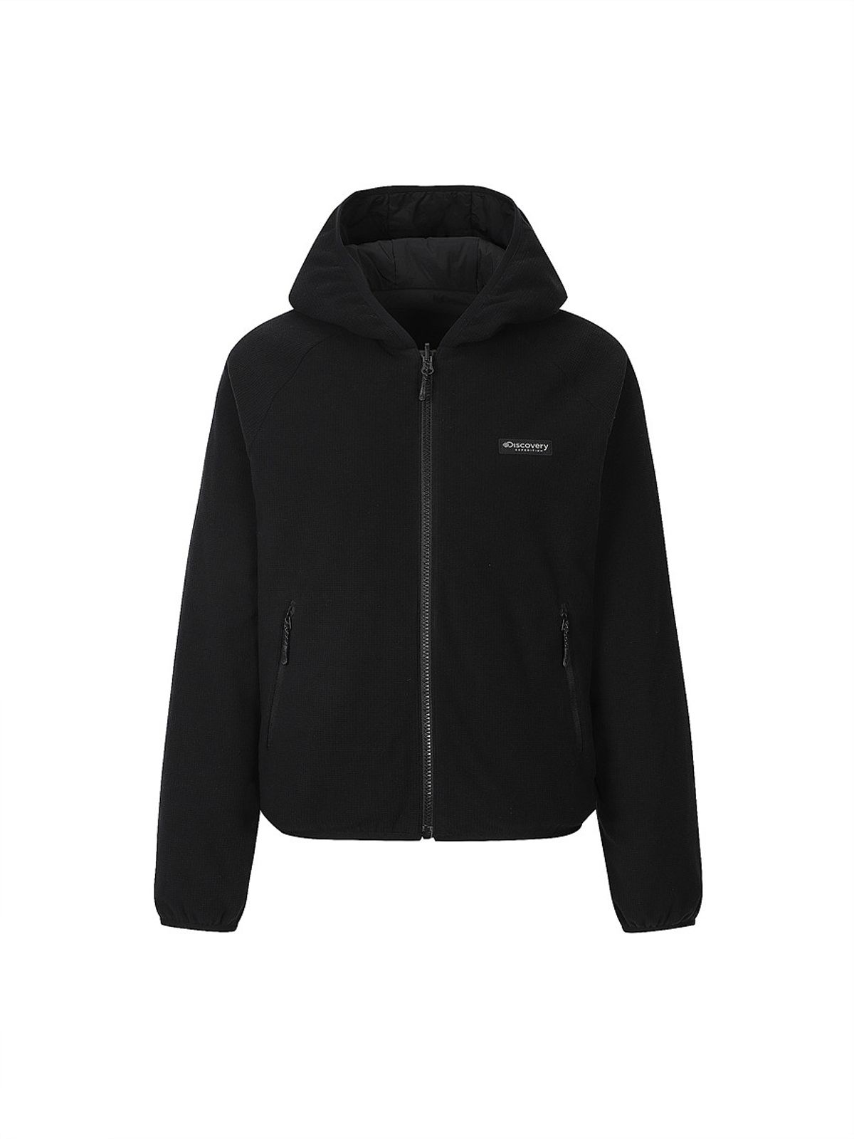 디스커버리 익스페디션(DISCOVERY EXPEDITION) 여성 그리드 리버시블 자켓 (BLACK)