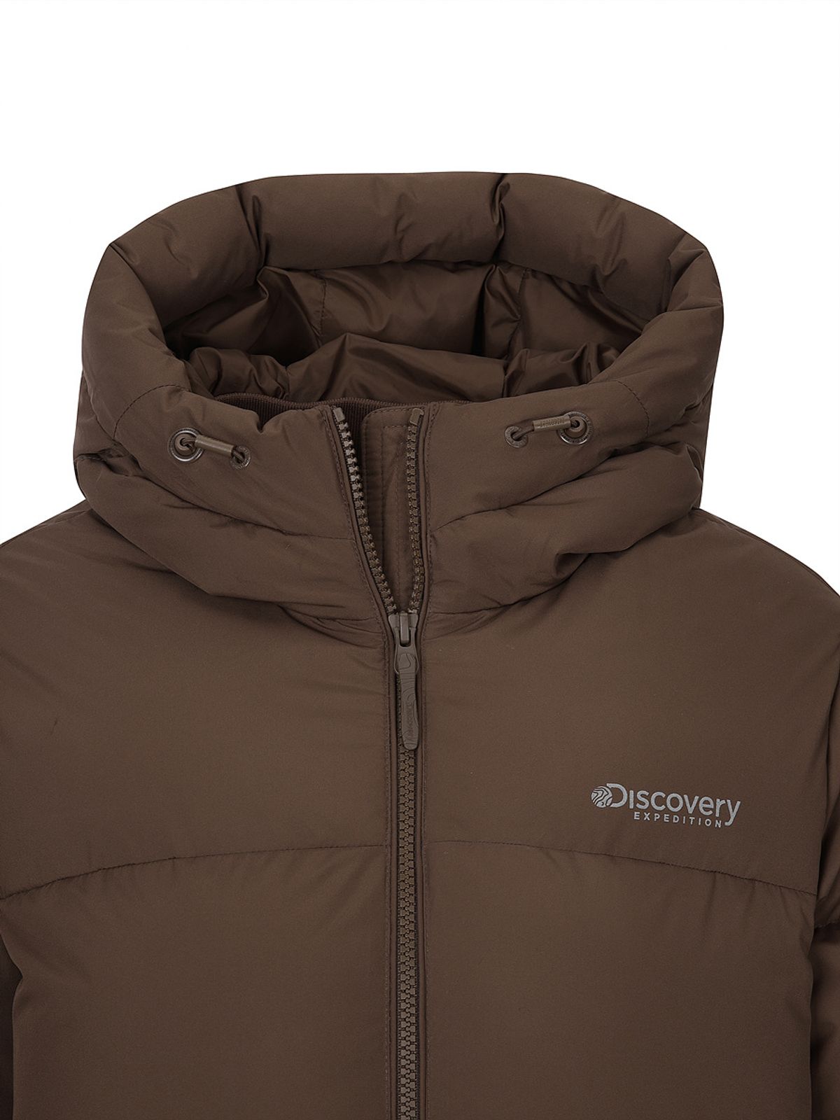 디스커버리 익스페디션(DISCOVERY EXPEDITION) 여성 올리아 글로우 다운 숏패딩 (Brown)