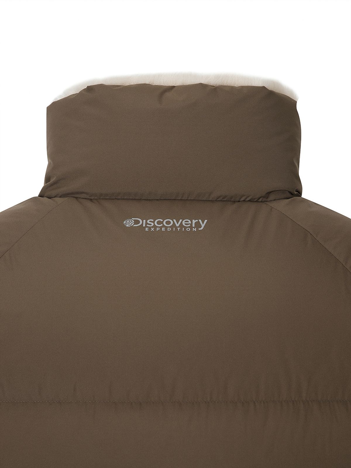 디스커버리 익스페디션(DISCOVERY EXPEDITION) 여성 올리브 글로우 다운 숏패딩 (D/BROWN)