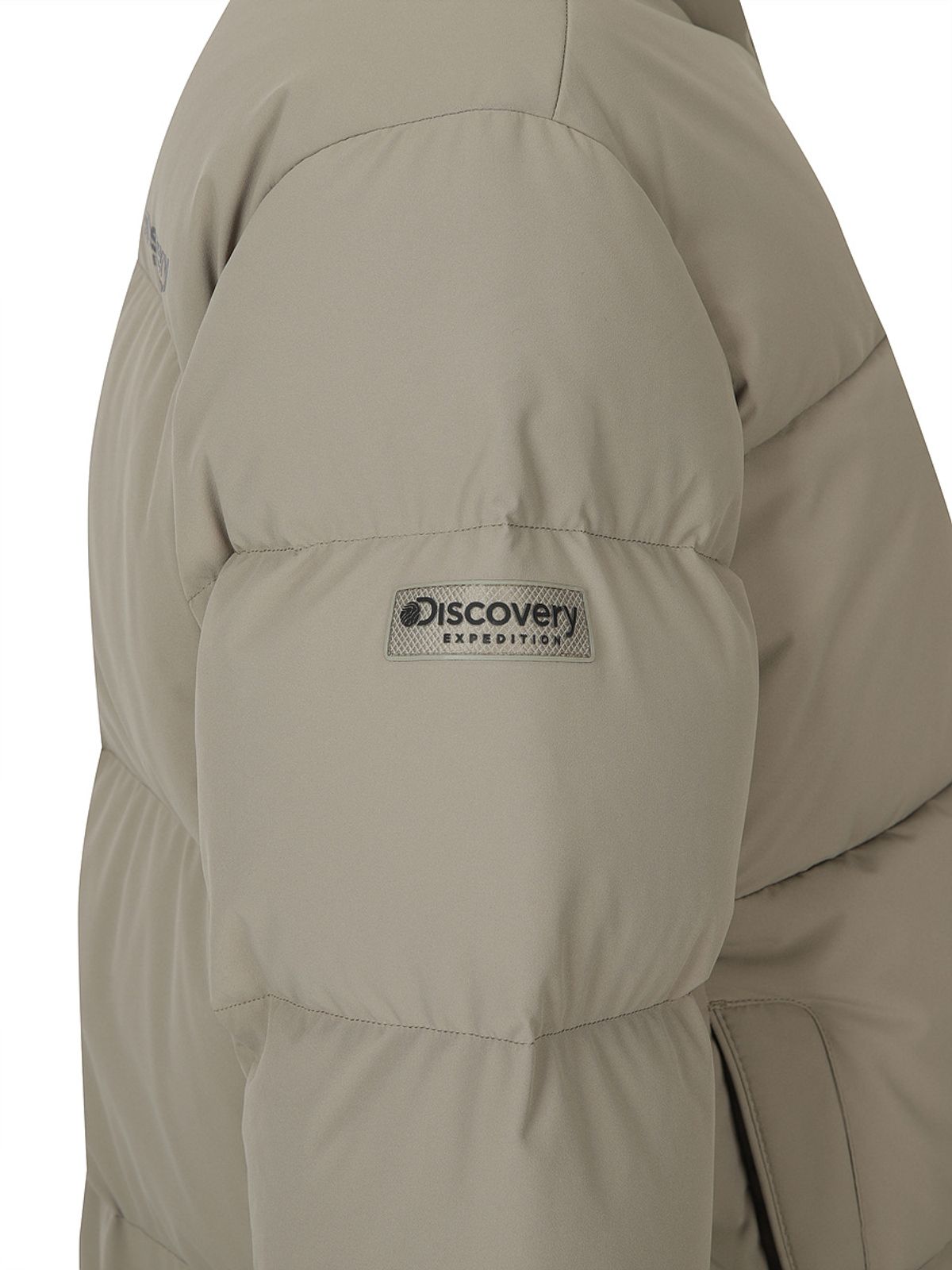 디스커버리 익스페디션(DISCOVERY EXPEDITION) 여성 레스터G 하이넥 구스다운 숏패딩 (BEIGE)