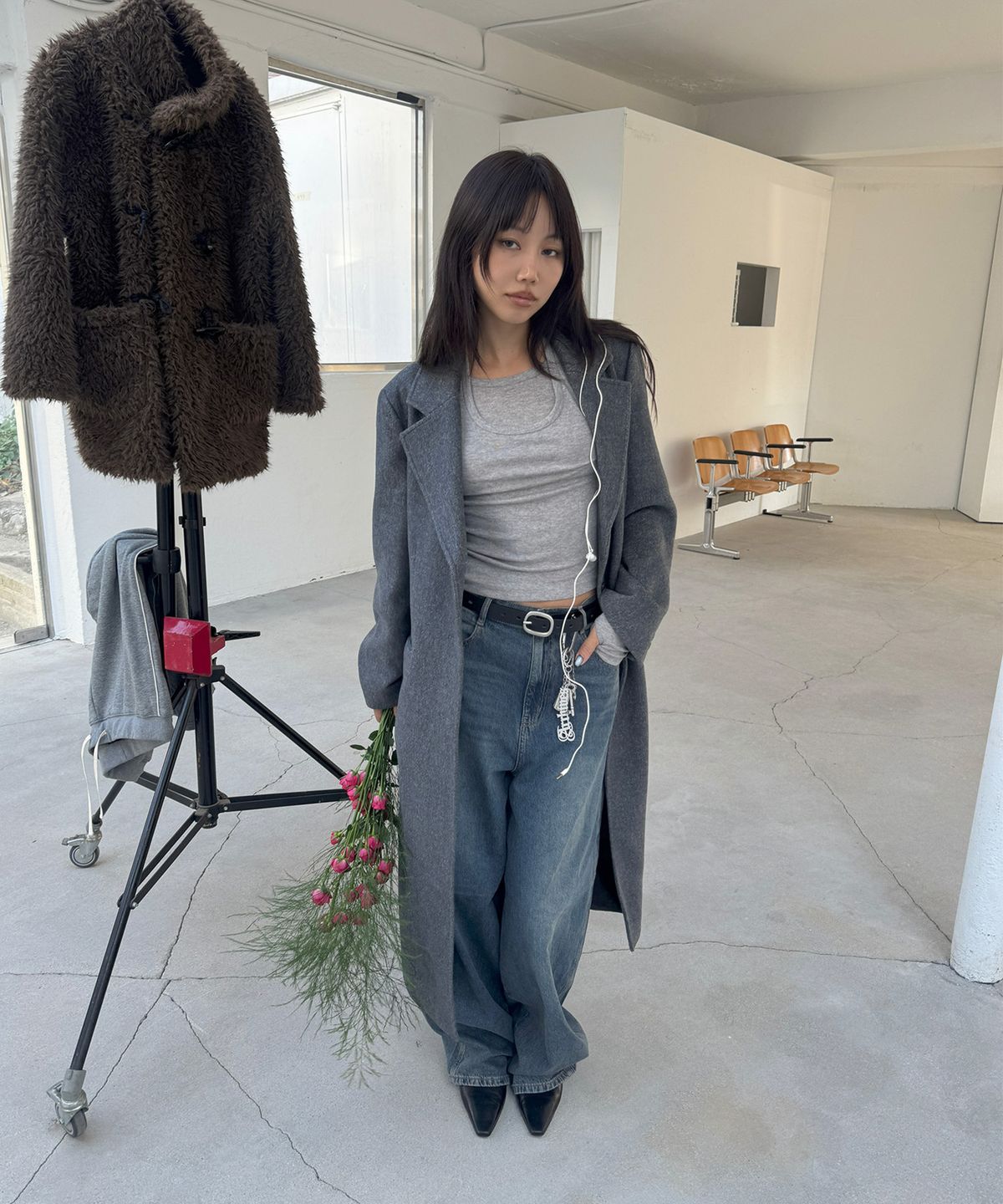 미쏘(MIXXO) 벌룬핏 데님_MIWTJF906J
