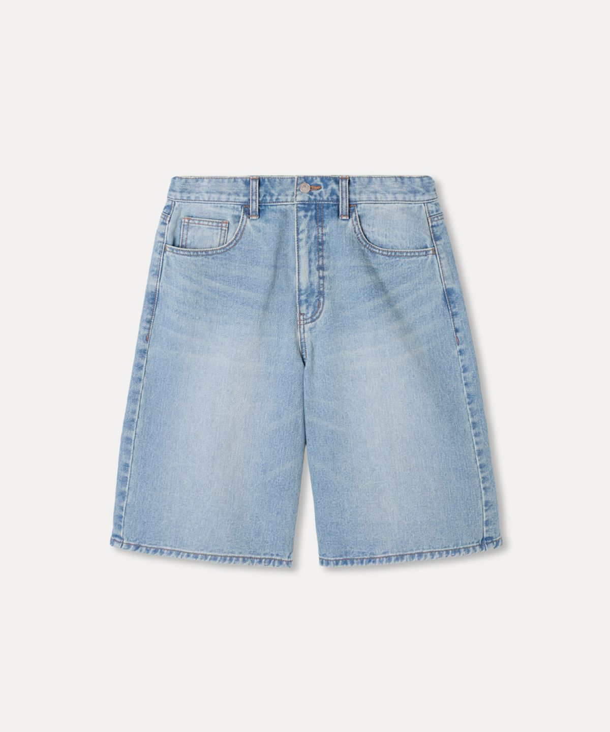 미쏘(MIXXO) 버뮤다 데님 팬츠_MIWTHG912J
