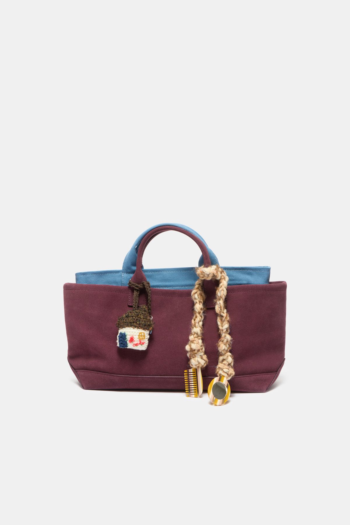 쿠론(COURONNE) Seine Easy Tote 45 스웨이드_RCBTX25648PUX