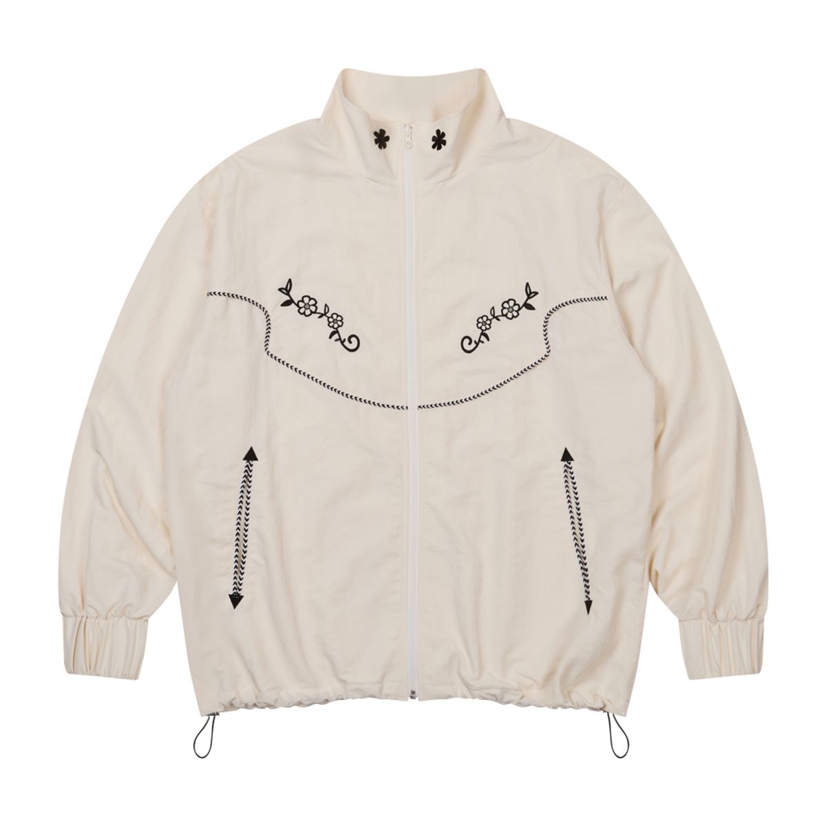 아모우(AMOU) AMOU 60s Western Wind Breaker CREAM