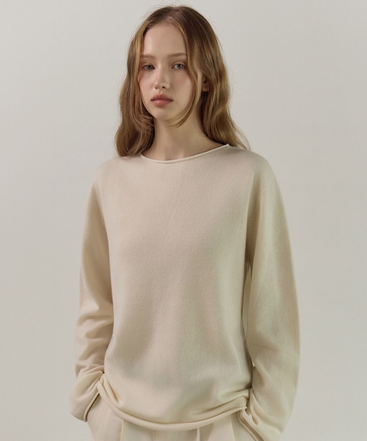 엘리오티(ELLIOTI) Pure Wool Boatneck Knit_4Color