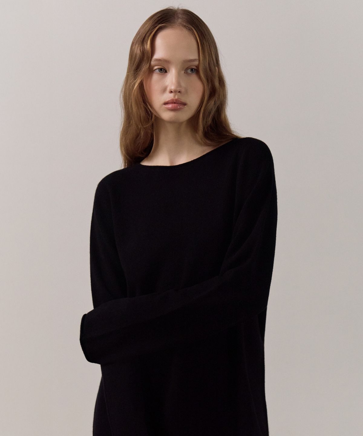 엘리오티(ELLIOTI) Pure Wool Boatneck Knit_4Color