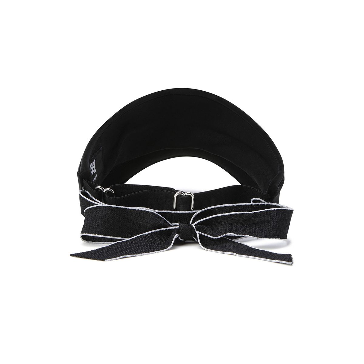 어뉴골프(ANEW GOLF) WOMEN CENTRE RIBBON VISOR_BK