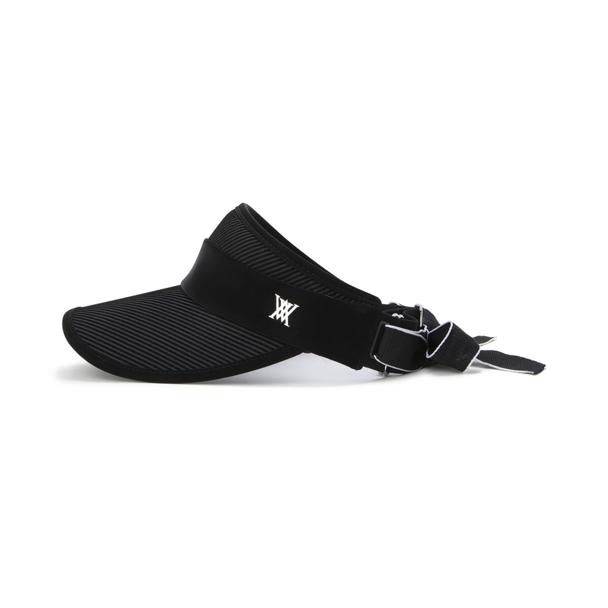 어뉴골프(ANEW GOLF) WOMEN CENTRE RIBBON VISOR_BK