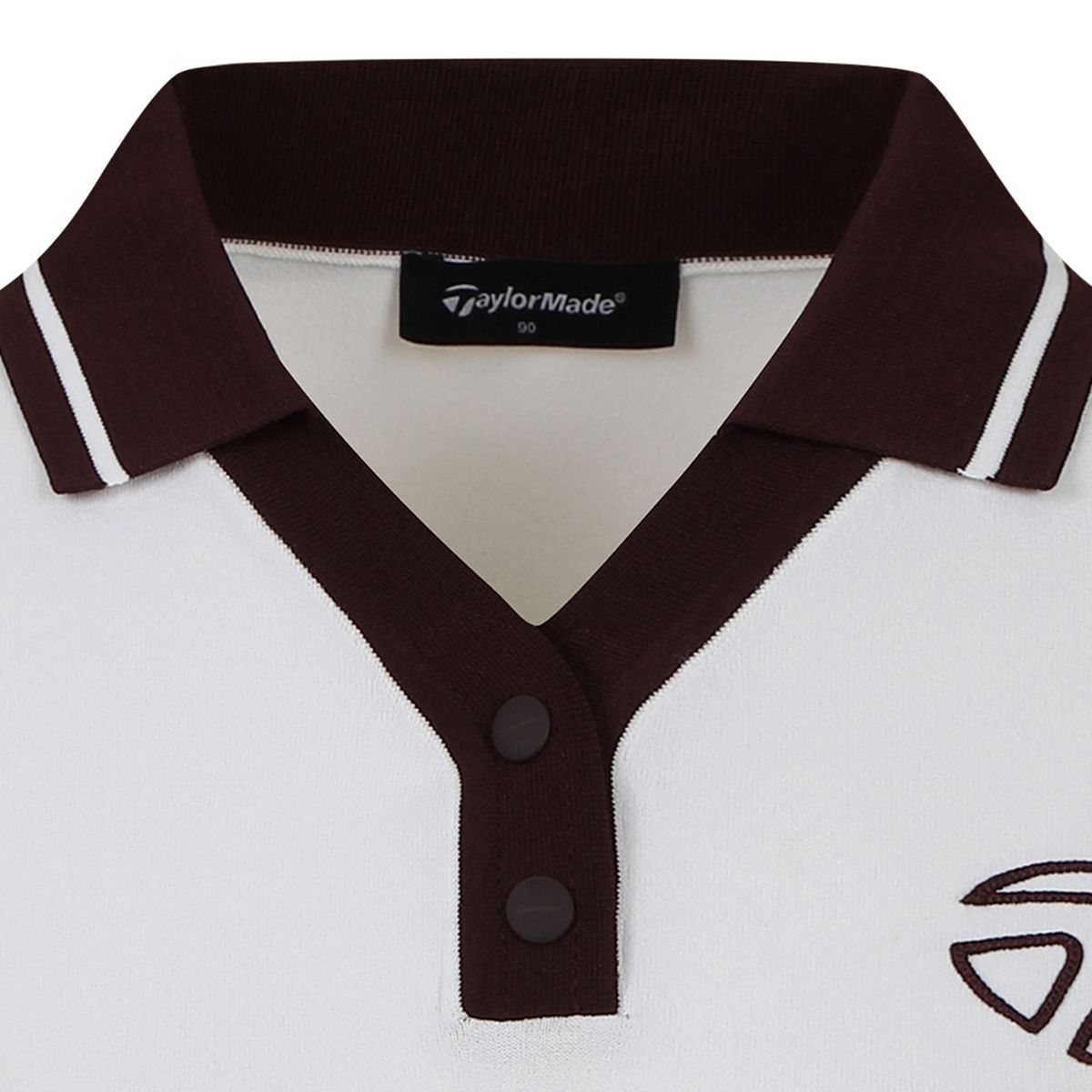 테일러메이드 어패럴(TAYLORMADE APPAREL) 여성 카라 반팔 니트 TSO-71HG21-101